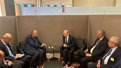 الزبيدي يلتقي وزير الخارجية المصري على هامش انعقاد الجمعية العامة للأمم المتحدة