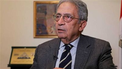 عمرو موسى يناشد الرئيس ترامب التوقف عن تصريحات إنهاء الحضارة الإيرانية