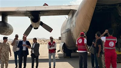 الجيش الأردني ينفذ إنزالًا للمساعدات الإنسانية على قطاع غزة 