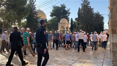 عشرات المستوطنين الإسرائيليين يقتحمون باحات 