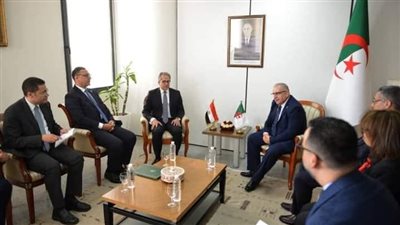 الدكتور خالد العناني مرشح مصر لمنصب مدير عام منظمة اليونسكو يزور الجزائر