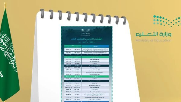 السعودية.. موعد نهاية الفصل الدراسي الأول 1446