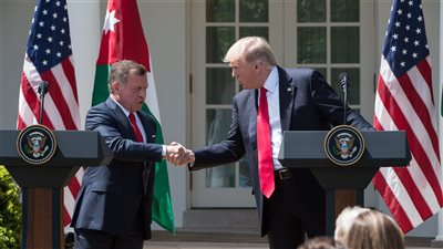 العاهل الأردني: العرب سيأتون إلى الولايات المتحدة برد على خطة ترامب بشأن غزة