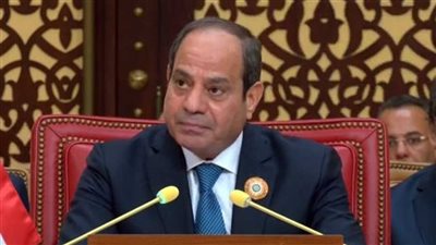 السيسي: لن يكون هناك سلام حقيقي دون إقامة دولة فلسطينية