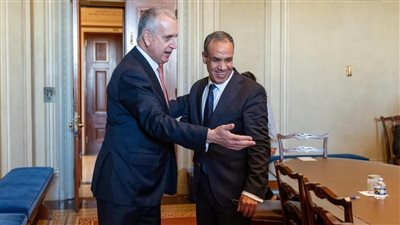 وزير الخارجية يناقش الوضع في غزة مع النائب 