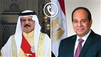 الرئيس السيسي يناقش مع ملك البحرين جهود وقف الحرب على غزة