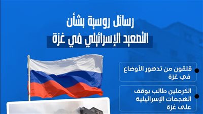 رسائل روسية بشأن التصعيد الإسرائيلي في غزة (إنفوجراف)
