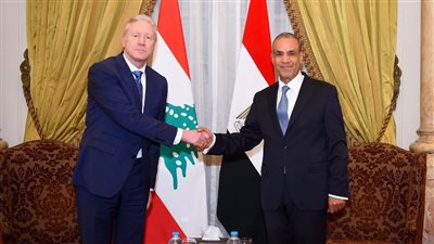 وزير الخارجية والهجرة يستقبل نظيره اللبناني
