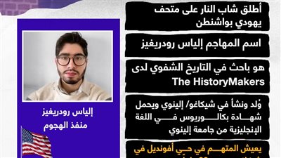 أبرز المعلومات عن منف حادث المتحف اليهودي بالولايات المتحدة (إنفوجراف)