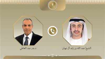 مباحثات مصرية إماراتية عن تطورات الأوضاع فى قطاع غز ة