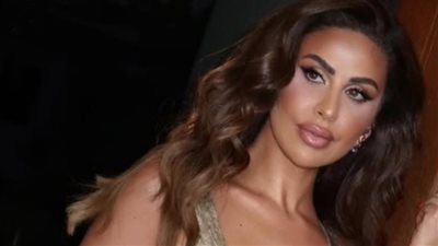 تفاصيل فستان مي سليم الذهبي الذي أشعل منصات التواصل الاجتماعي بموضة 2026