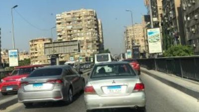 تقرير مروري: انتظام حركة السيارات بنفق الأزهر وكوبري أكتوبر صباح العيد