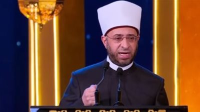 الدكتور أسامة الأزهري في خطبة العيد: العبادات لها روح باطنة تهدف للارتقاء بسلوك المسلم