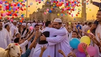 بهجة العيد في القاهرة: الآلاف يؤدون صلاة عيد الأضحى في مسجدي الصديق والحسين