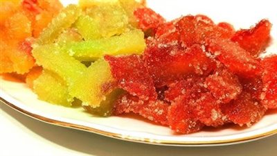 طريقة عمل حلوى قشر البطيخ المسكر: سر المذاق والقوام المثالي