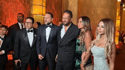 كواليس حفل الزفاف الفخم لابنة شقيق الفنان عماد زيادة بمنطقة الأهرامات