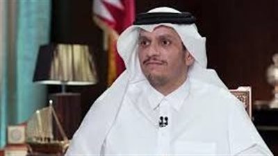 وزير الخارجية القطري وأمين 
