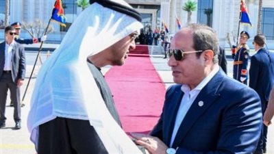ملفات ساخنة على طاولة القمة: السيسي والشيخ محمد بن زايد يناقشان قضايا المنطقة