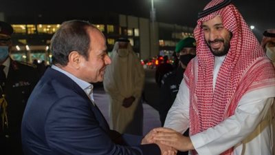 القاهرة تستقبل ولي العهد السعودي.. السيسي ومحمد بن سلمان في مباحثات مهمة اليوم