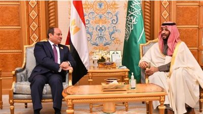 قمة مصرية سعودية اليوم.. السيسي ومحمد بن سلمان يناقشان ملفات مشتركة