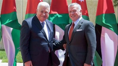 الرئيس الفلسطينى وملك الأردن يبحثان القضايا الإقليمية والدولية