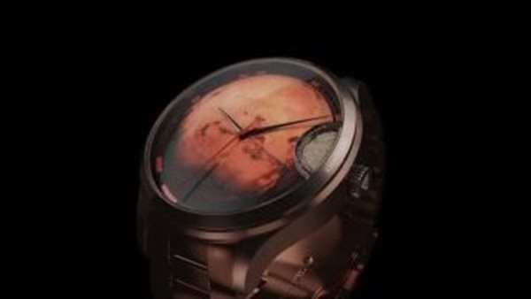 A watch filled with Martian dust retails for £ 450