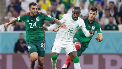 شوط أول سلبي بين السعودية والمكسيك في كأس العالم 2022