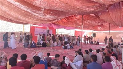 أبرز ما جاء خلال اللقاء الشعبي في منطقة الردود بوادي حضرموت بجنوب اليمن (صور)