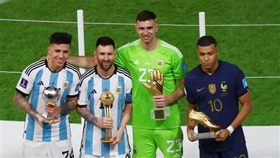 جوائز كأس العالم 2022.. ميسي الأفضل ومبابي الهداف وإنزو في الصورة